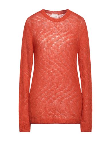 Viki-and Woman Sweater Orange Size 2 Polyamide, Mohair Wool, Merino Wool