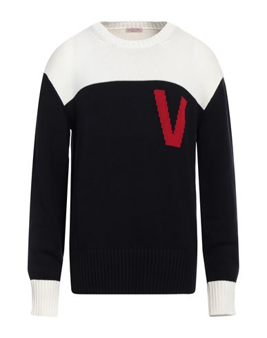 Shop Valentino Garavani Man Sweater White Size S Cotton