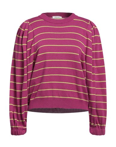 Motel Woman Sweater Mauve Size Onesize Viscose, Polyamide, Wool, Cashmere In Purple
