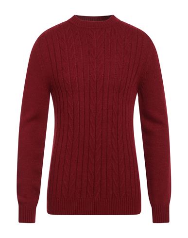 Tsd12 Man Sweater Brick Red Size L Acrylic, Wool