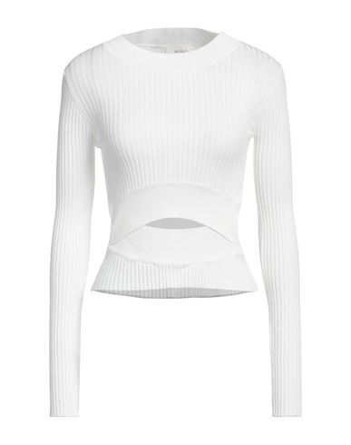 Vicolo Woman Sweater Ivory Size Onesize Viscose, Polyester In White