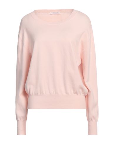 Majestic Filatures Woman Sweater Light Pink Size 2 Cotton, Elastane