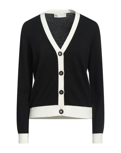 Tory Burch Woman Cardigan Black Size Xs Cashmere, Nylon, Elastane, Polyamide