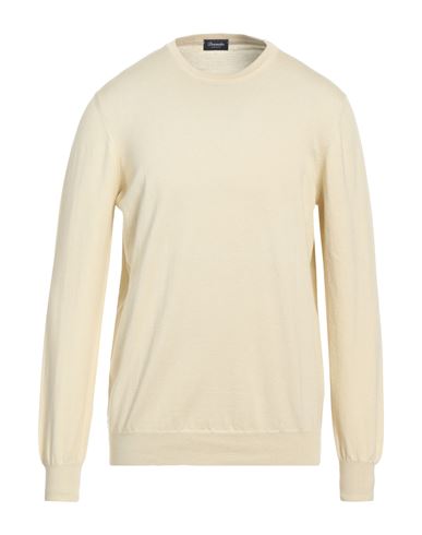 Shop Drumohr Man Sweater Beige Size 46 Cotton