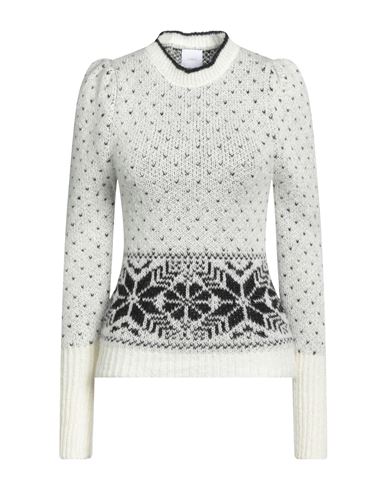 Merci .., Woman Sweater Off White Size L Acrylic, Mohair Wool, Polyamide