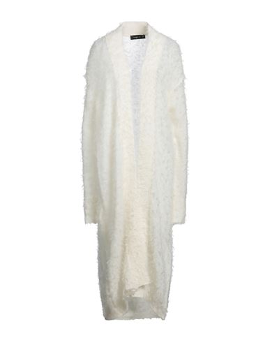 Pdr Phisique Du Role Woman Cardigan Cream Size 2 Mohair Wool, Polyamide, Wool In White