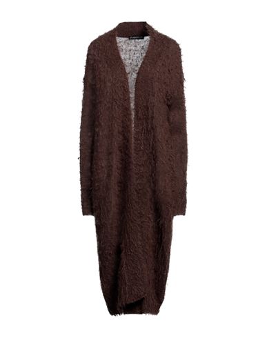 Pdr Phisique Du Role Woman Cardigan Cocoa Size 1 Mohair Wool, Polyamide, Wool In Brown
