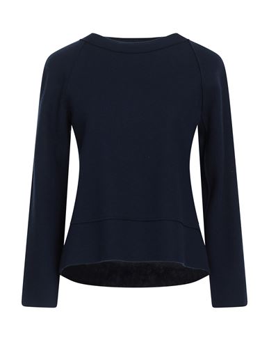 Niū Woman Sweater Navy Blue Size L Virgin Wool, Polyamide