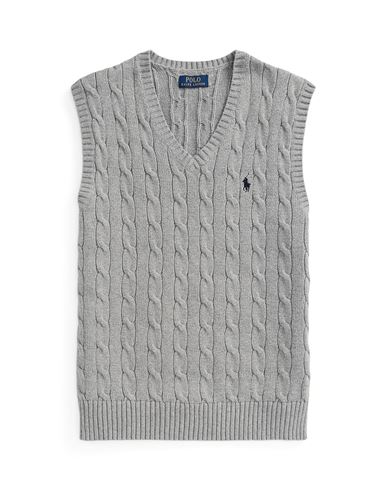Polo Ralph Lauren Man Sweater Grey Size L Cotton