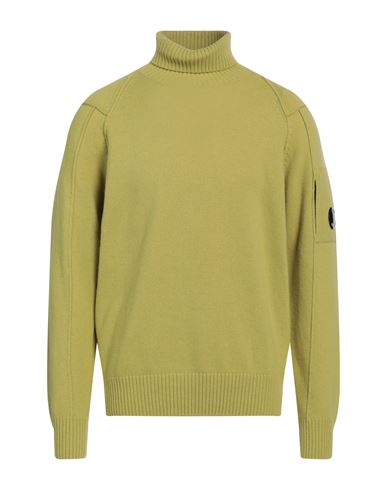 C.p. Company C. P. Company Man Turtleneck Acid Green Size 44 Lambswool, Polyamide