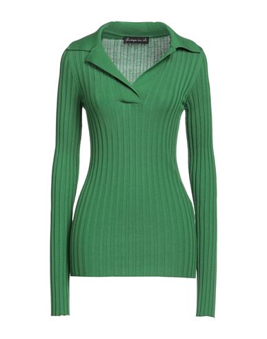 Pdr Phisique Du Role Woman Sweater Green Size 3 Virgin Wool