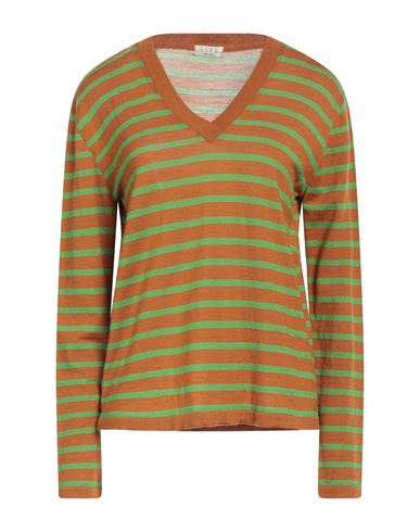 Siyu Woman Sweater Green Size 4 Merino Wool