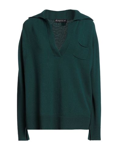 Pdr Phisique Du Role Woman Sweater Dark Green Size 1 Merino Wool, Cashmere
