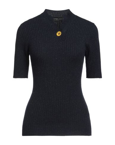 Pdr Phisique Du Role Woman Sweater Midnight Blue Size 3 Wool, Viscose, Polyamide, Silk