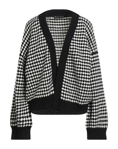 Pdr Phisique Du Role Woman Cardigan Black Size 2 Virgin Wool In Black