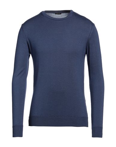 Shop Retois Man Sweater Blue Size L Merino Wool