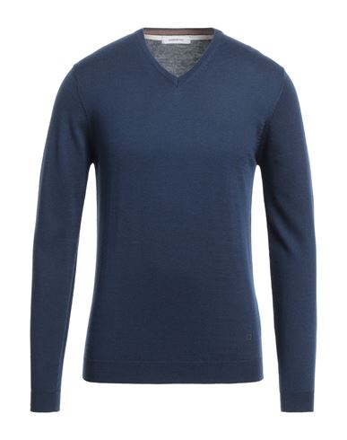 Hamaki-ho Man Sweater Midnight Blue Size Xxl Polyester, Acrylic, Nylon, Merino Wool
