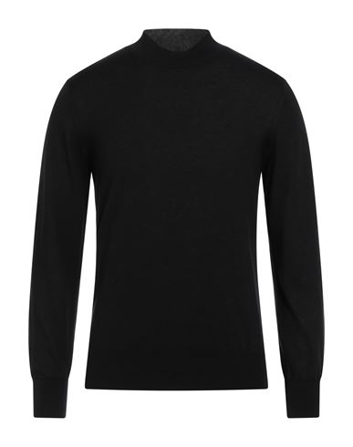 Diktat Man Sweater Black Size 3xl Silk, Cashmere