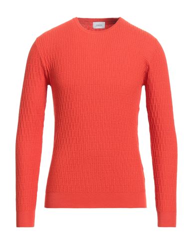 Sseinse Man Sweater Orange Size Xxl Viscose, Nylon