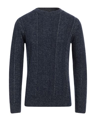 Retois Man Sweater Navy Blue Size S Wool, Viscose, Polyamide