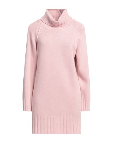 N.o.w. Andrea Rosati Cashmere N. O.w. Andrea Rosati Cashmere Woman Turtleneck Pink Size S Cashmere, Viscose, Wool, Polyamide