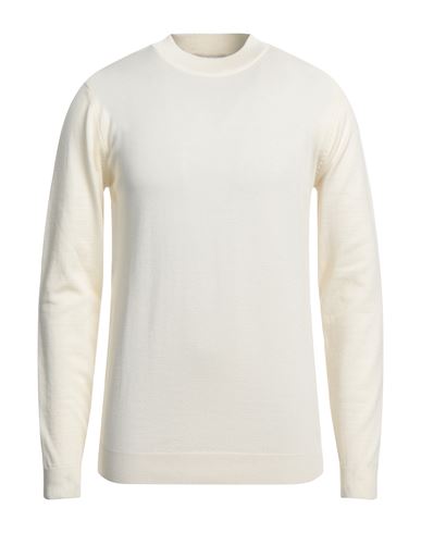 Hamaki-ho Man Sweater Cream Size Xl Viscose, Nylon In White