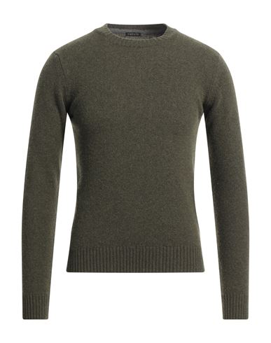 Retois Man Sweater Military Green Size S Virgin Wool