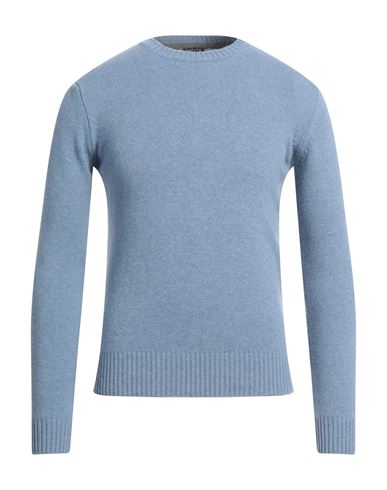 Retois Man Sweater Pastel Blue Size S Virgin Wool