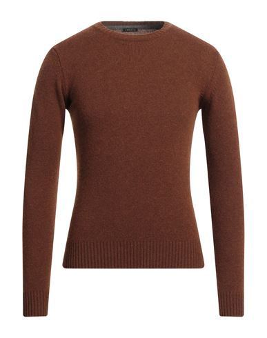 Retois Man Sweater Brown Size S Virgin Wool