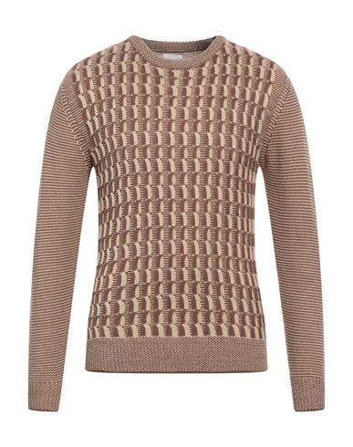 Sseinse Man Sweater Sand Size Xxl Acrylic, Wool In Beige