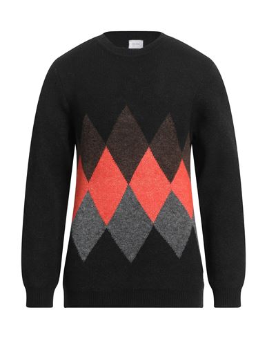 Sseinse Man Sweater Black Size L Acrylic, Polyester, Elastane