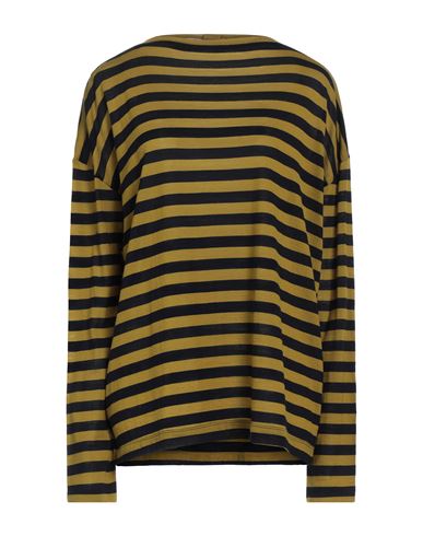 Massimo Alba Woman Sweater Ocher Size L Wool In Yellow