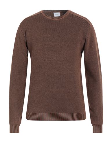 Sseinse Man Sweater Brown Size L Viscose, Nylon