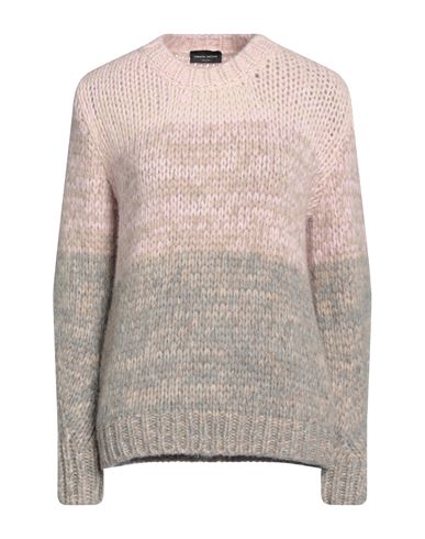 Roberto Collina Woman Sweater Pink Size Xl Baby Alpaca Wool, Nylon, Wool