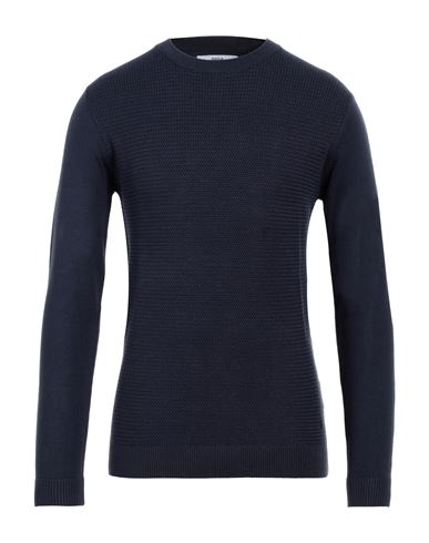 Dooa Man Sweater Midnight Blue Size Xxl Polyester, Acrylic, Nylon, Merino Wool In Navy Blue