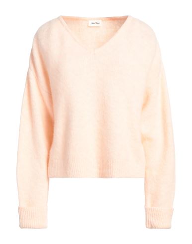 American Vintage Woman Sweater Light Pink Size L Acrylic, Alpaca Wool, Polyamide, Wool, Elastane