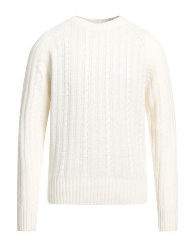 Manuel Ritz Man Sweater Off White Size Xl Polyamide, Wool, Viscose, Cashmere