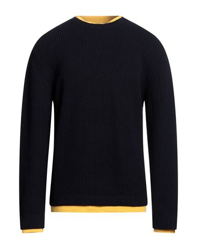Manuel Ritz Man Sweater Midnight Blue Size Xl Polyamide, Wool, Viscose, Cashmere, Cotton