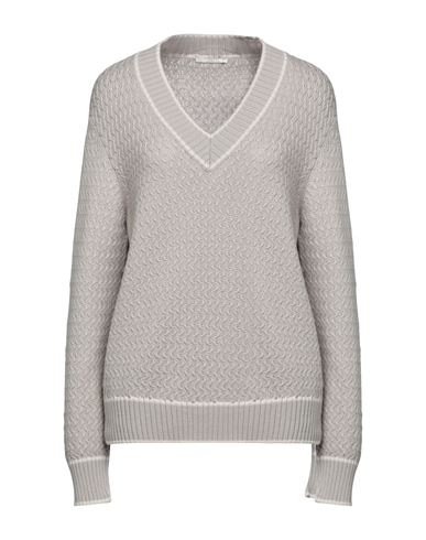 Circolo 1901 Woman Sweater Light Grey Size M Virgin Wool