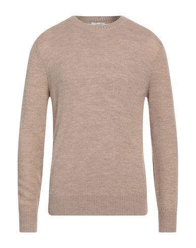 Shop Ballantyne Man Sweater Light Brown Size 44 Wool In Beige
