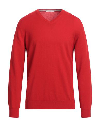 Kangra Man Sweater Red Size 44 Cashmere