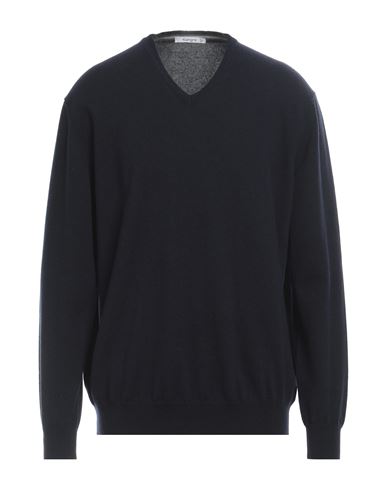 Kangra Man Sweater Midnight Blue Size 48 Cashmere