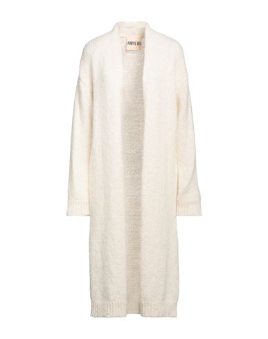 Aniye By Woman Cardigan Cream Size Xs Wool, Alpaca Wool, Polyamide In White