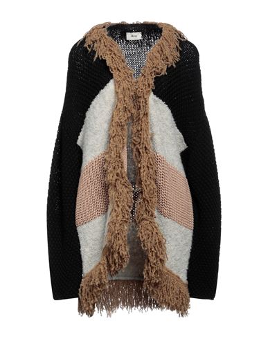 Akep Woman Cardigan Black Size 8 Polyacrylic, Alpaca Wool, Elastane