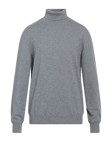 Gran Sasso Man Turtleneck Grey Size 44 Cashmere