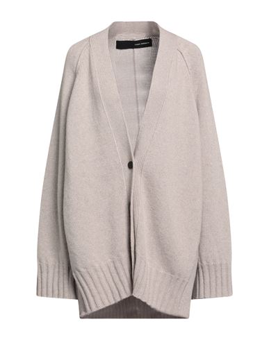 Isabel Benenato Woman Cardigan Dove Grey Size 4 Cashmere, Wool