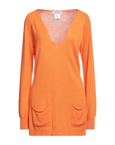 Shop Pianurastudio Woman Sweater Mandarin Size Xl Viscose, Wool, Polyamide, Cashmere