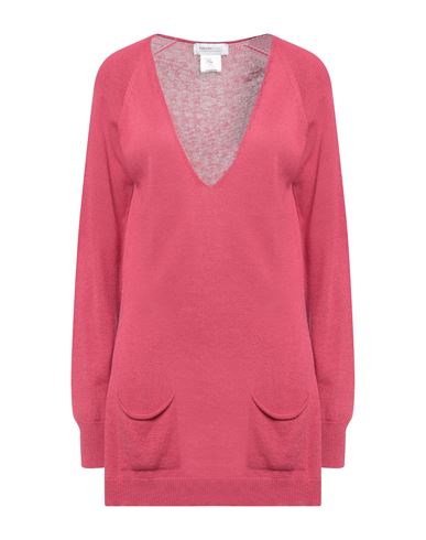 Pianurastudio Woman Sweater Magenta Size Xl Viscose, Wool, Polyamide, Cashmere