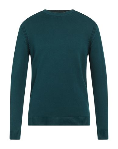 Markup Man Sweater Deep Jade Size M Cotton In Green