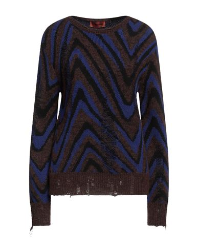 Missoni Woman Sweater Cocoa Size 6 Wool, Alpaca Wool, Polyamide In Brown